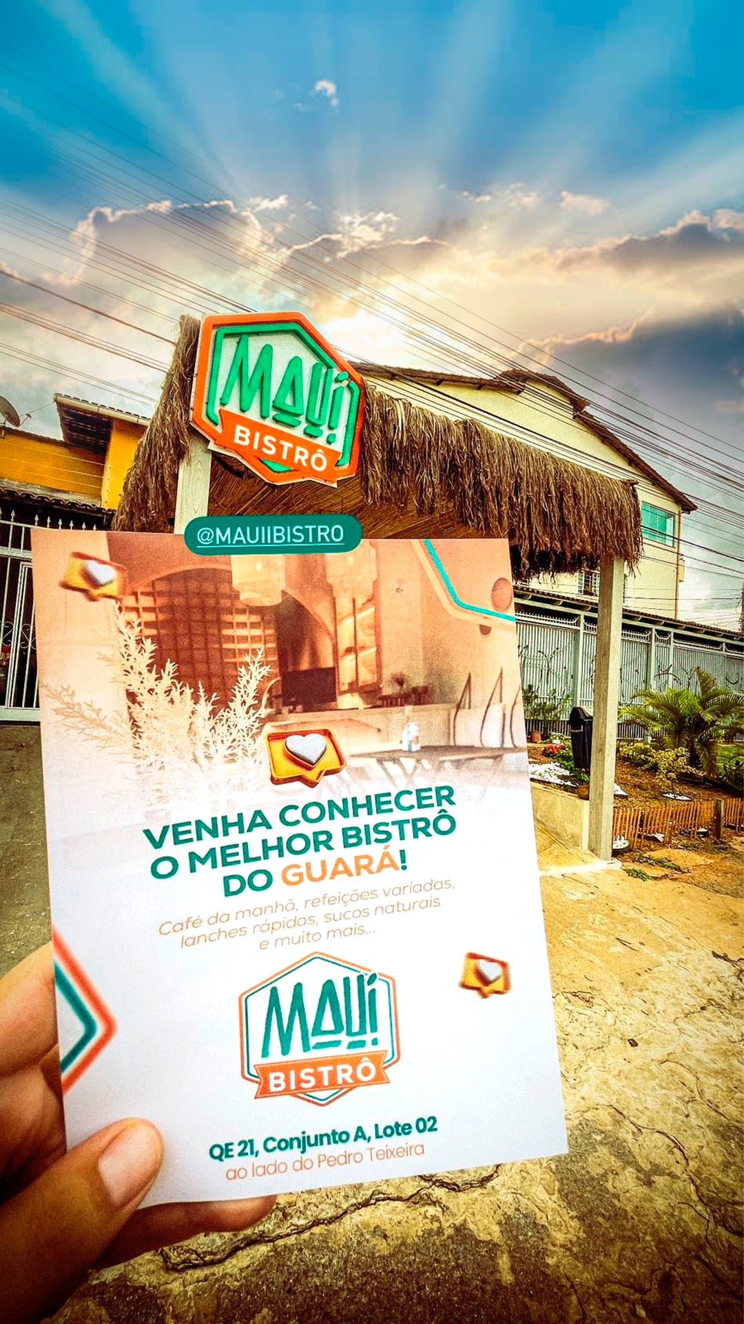 Mauí Bistrô — projeto DV Marketing